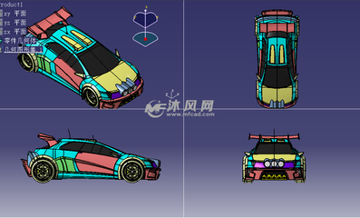 疾風(fēng)之形 探索跑車(chē)設(shè)計(jì)模型的藝術(shù)與科技